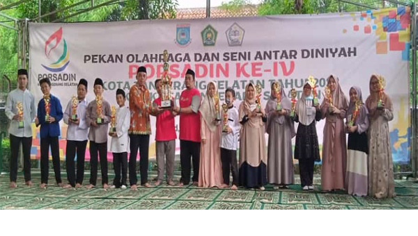 mdt-al-amanah-al-bantani-juara-umum-porsadin-iv-kota-tangerang-selatan